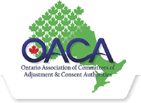 Ontario Association of Committees of Adjustment & Consent Authorities